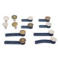 Pants Button Extender, Detachable 12Pcs Soft Silicone Ring Pants Extender Button for Trousers.