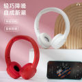 Cross-border BT600 active noise reduction ANC wireless head-mounted Bluetooth headset long battery life retractable folding headset. 