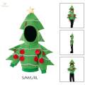 Children Christmas Tree Costume Dress up Clothes Christmas Jacket for Party Favors Holiday Stage S. 