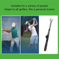 Golf Swing Practice Stick Telescopic Golf Swing Trainer. 