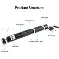 Powerful Green Laser Pointer Pen Beam Light 1mW Lazer Power 532nm+18650+Chargerm. 