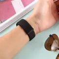 For Fitbit Versa / Versa 2 Nylon Watch Band with Hook and Loop Fastener(Red). 