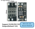 Newest Multi-function Mini Module Step Up Board 5V/8V/9V/12V LED Indicator DIY Electronic Voltage Module - Versatile Mini Step-Up Board. 