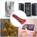 JST Male Female 2 Pin Plug Connector Cable Wire Red for LED Lamp Strip RC Toys Battery-Pair. 