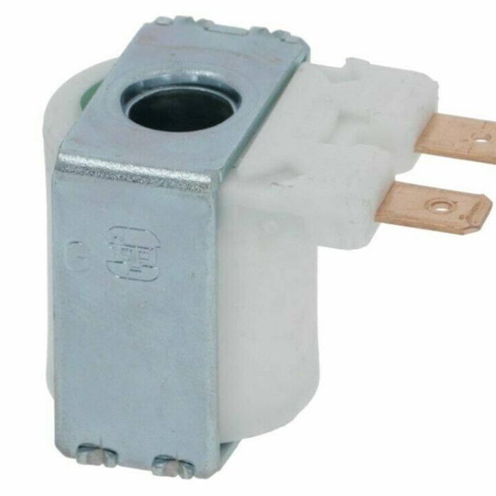 Water inlet valve coil. Solenoid valve coil. Universal water inlet valve coil. 220-230v AC.