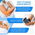 1Pcs Elbow Brace for Tendonitis Tennis Elbow,Elbow Compression Support Sleeve for Women Men,Elbow Relief,Arthritis,Workout,Sport. 