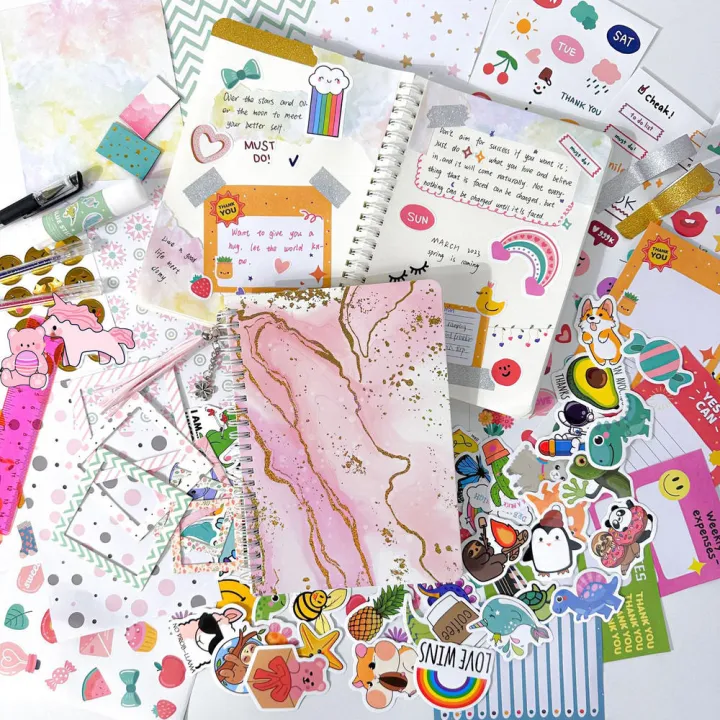 Journal%20Set%20for%20Girls%20Ages%208%209%2010%2011%2012%2013%20Years%20Old%20and%20Up,%20Desirable%20Gifts%20for%20Girls%20-%20Scrapbooking,%20Make%20Diary%20Handbooks,%20-%20Image%202