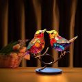 【No-Questions-Asked Refund】 New For Home Office Modern Style Birds Figurine Desktop Decor Colorful Birds Ornament Tabletop Bird Decoration. 