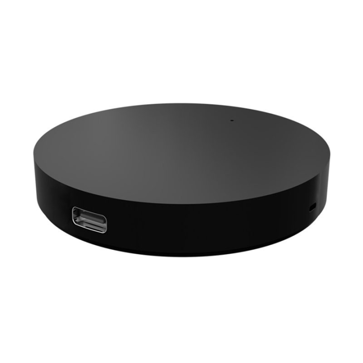 1 PCS Smart IR Remote Controller WiFi Universal Smart Life APP Control TV DVD AUD AC Black for TUYA Google Home