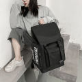 New Canvas School Bag Wholesale Fashion Cool Backpack Large Capacity Travel Commuter Backpack for Male and Female College Students. 