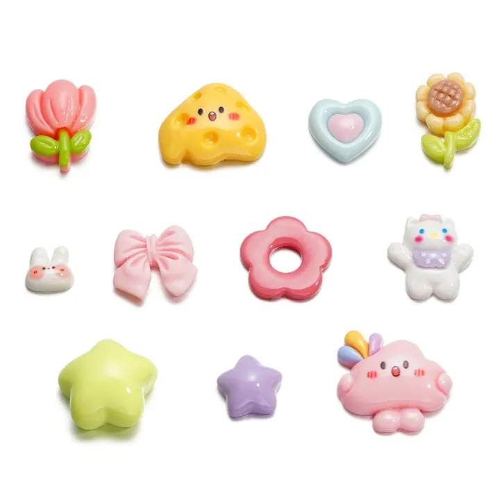 St.%20kunkka%2010Pcs%20Acrylic%20Heart%20Patch%20Resin%20Flower%20Beads%20Patch%20Can%20Be%20Used%20For%20DIY%20Jewelry%20Making%20Crafts%20and%20Accessories%20-%20Image%205