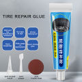 【Hot item】 Black Tyre Repair Instant Car Tire Repair Glue Strong Glues Wear-resistant Non-corrosive Adhesive Glue Jessica.