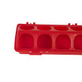 Long feeding chicken trough, chick drinking water drinker, feeder, artifact, duck goose feed trough, poultry breeding, anti-spilling splicing.