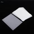10 x Half Transparent Shrink Film Sheets Shrinkable Paper Craft Fine Polish. 