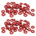 100 Pcs Silicone O Ring Seal Sealing Gasket 3mm x 8mm x 2.5mm. 