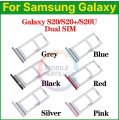 Samsung Galaxy S20 S20 Plus S20 Ultra Sim Tray Micro SD Card Slot with Sim Ejector Pin Replacement Parts. 