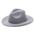 Vintage Wide Brim Cowboy Hat Women Men Dress Dance Party Stage Performance Jazz Cap Panama Fedora Hat.
