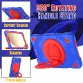 Spider Rotation Handle Silicone Hybrid PC Tablet Case For Samsung Galaxy Tab A9.
