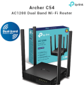 TP-Link Archer C54 Ethernet Dual-Band AC1200 Mbps Wi-Fi Router.