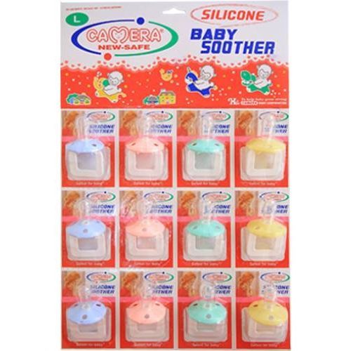 Safe Camera Silicone Baby Soother -1 Pieces (CHUSNI)