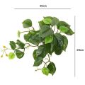 Tropical Artificial Party Decoration For Home Garden Decor Office Living Room Fake Plant Simulation Plants Turtle Leaves Green Plant.