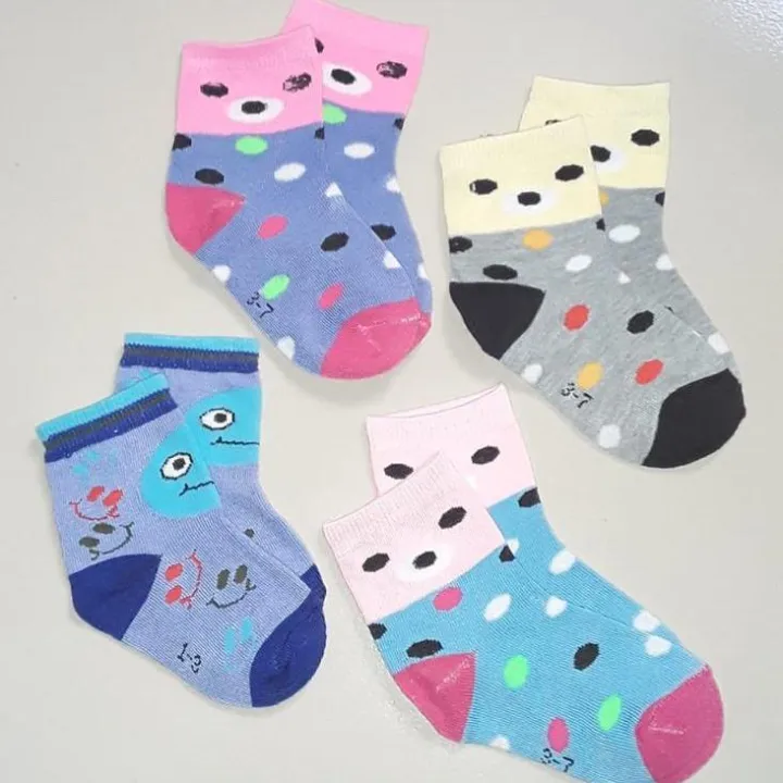 Cotton%20Socks%20for%20Baby%20-%204%20Pair%20-%20Image%202