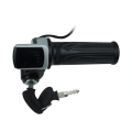 3X Bike Twist Throttle for Electric Bike Throttle 48V Gas Handle Throttle LCD Display Lock Key. 