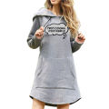 Hoodies Women Sweatshirt Dress Solid Autumn Winter Warm Loose Oversized Hoodie Female Pullover Long Length. 
