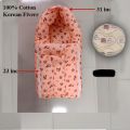 2 in 1 Baby Sleeping Blanket Newborn Safety Travel bed ( Turns into Baby Sleeping Bag).