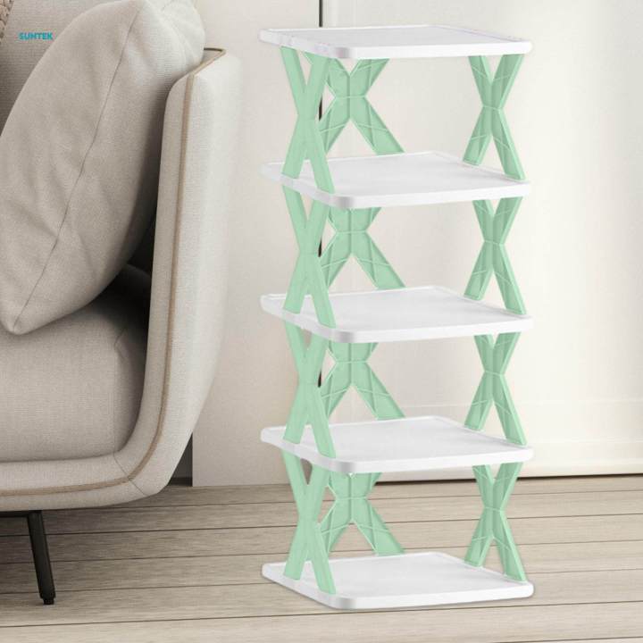 Folding%20Shoe%20Rack%20Multi%20Tiers%20Durable%20Portable%20Vertical%20Shoe%20Closet%20Shoe%20Stand%20for%20Bathroom%20-%20Image%202