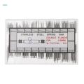 10xStainless Steel Watch Band Spring Bars Strap Link Pins for Watchmaker 144Pcs.