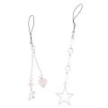 Minimalist Phone Lanyard Cute Star Heart Cross Pendant Phone Strap Accessories NOVO. 