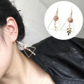 Charm Earrings Eco-friendly Fashion Hollow Out Triangle Hook Earrings. 