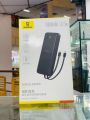 Baseus PPJP311 10,000mAh 22.5W Power Bank with Attached Type-C & Lightning Cable.