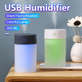 Car Humidifier Creative Gift Moisturizer Mini Aroma Diffuser Humidifier Desktop Office Home Spray - 260ml. 