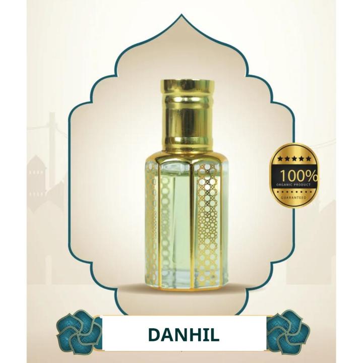 Attar Danhil - 6ml - Premium Quality & Long Lasting - Real & Natural Fragrance - Use on cloth for best results - made in U.A.E