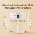 2L Air Humidifier Large Capacity With LCD Humidity Display Night Light Double Nozzle Aroma Essential Oil Diffuser For Home Offic.