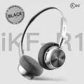 iKF R1 Wireless Headphones Retro Bluetooth On Ear Headset HiFi Sound 60 Hours Built-in Mic Multipoint Connection OOTD Stylish. 