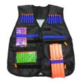 Kids Tactical Vest Kits For Nerf Guns N-Strike Elite SeriesKids Toy Bullet Dart Ammo Storage Vest Play Game Accessory. 