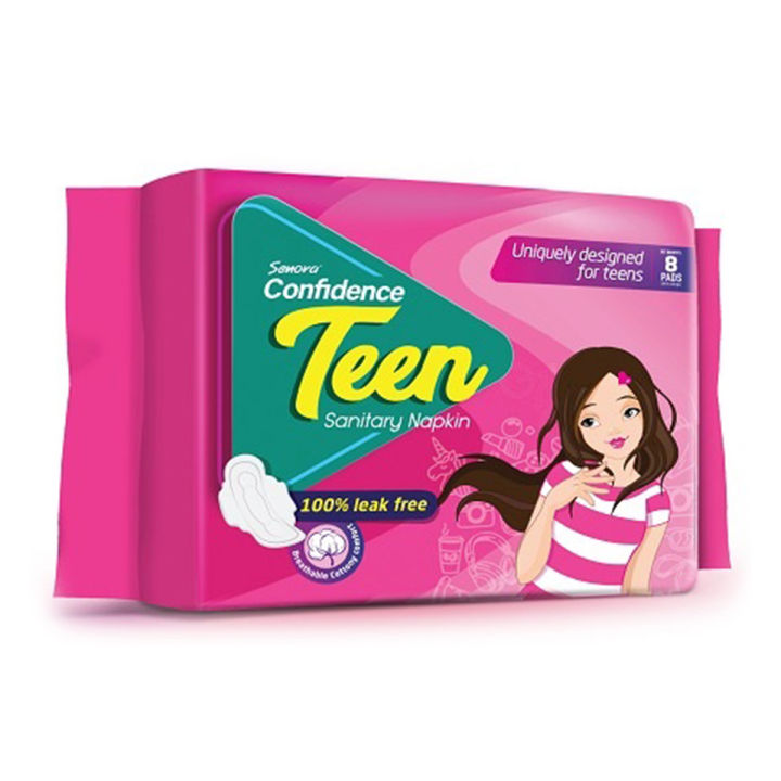 Senora%20Confidence%20Teen%20Sanitary%20Napkin%20-%208%20pads%20-%20pad%20-%20Image%202