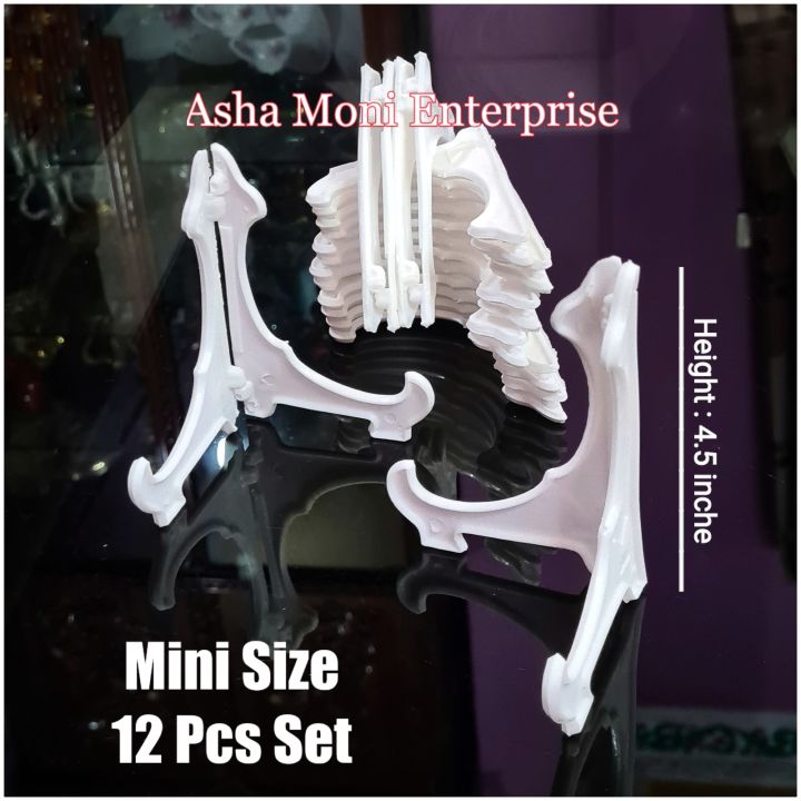 4.5%20inche%20Plastic%20Easels%20Plate%20Holder%20Stand,%20Display%20Stands,%20Picture%20Frame%20Stand%20Holder%20-%2012%20Piece%20Set%20-%20Kitchen%20Rack%20-%20Kitchen%20Rack%20-%20Image%203