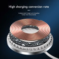 For All phone series MagSafe wireless charger Magnetic Wireless Charger Pad for series MagSafe Charger 15W Fast Wireless Charge With a Cable.