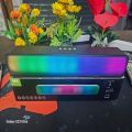 M8 Led Bluetooth Soundbar with Led Colourfull Light. 