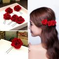 Artificial Hair  Bobby Pin 6 Pieces For Women. 