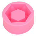 Flower Pot Mould Hex Non Stick Reusable Succulent Planter Mould for Cake Chocolate Aromatherapy. 