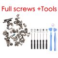 1set Full Screw Set For iPhone 5 5S 5C 6 6S 7 8 Plus X Complete Screws Kits With Screwdriver Tools. 