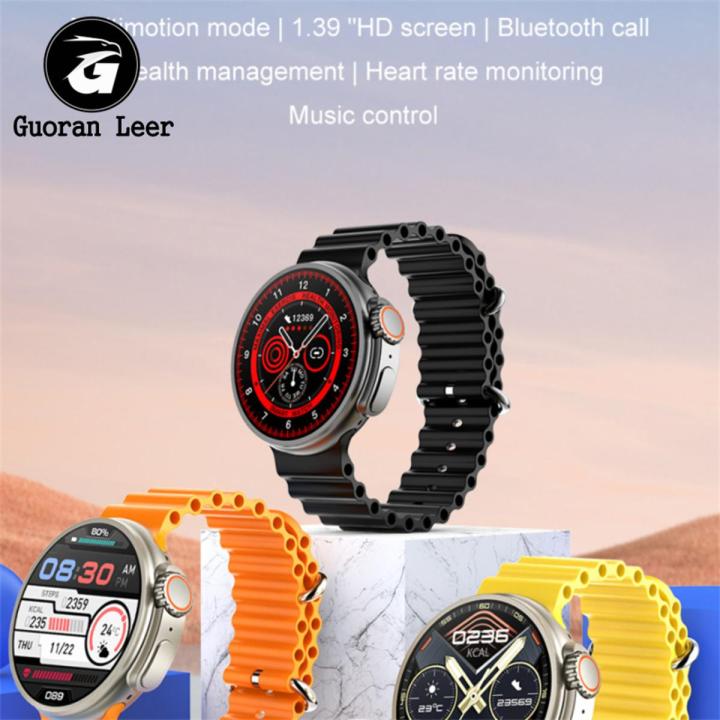 K9 Smart Watch 1.39 Inch Round Screen Bluetooth-compatible Calling Wireless Charging Sports Fitness Smartwatch