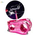 31.8mm Bike Stem Bicycle Short Stem High Strength Handlebars Riser for Mountain Bike , Pink. 