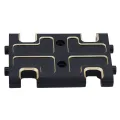GC Mid Gear Box Skid Plate All Brass Black Coating Gear Box Bottom Plate Compatible For Axial 1/24 Ax24 Car Truck Metal Upgrade Parts. 