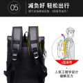 Men's Backpack New15.6Briefcase-Inch Large Capacity Student Schoolbag Fitness Leisure Travel Backpack.